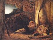 Samuel Palmer The Sleeping Shepherd oil